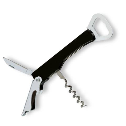 Kellnermesser schwarz Trifo