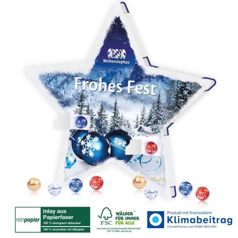 Lindt Adventskalender  ORGANIC  Stern