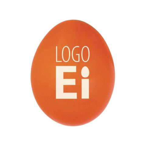 Premium Osterei in Orange mit Ihrem Logo