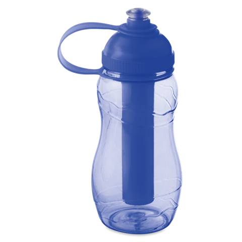 Trinkflasche 400 ml transparent blau Goo