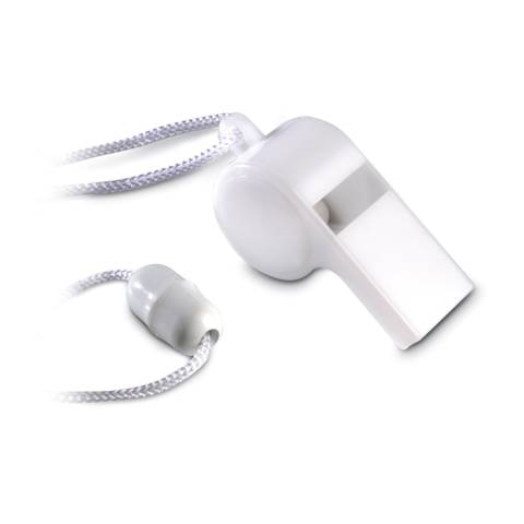 Trillerpfeife mit Band wei� Referee