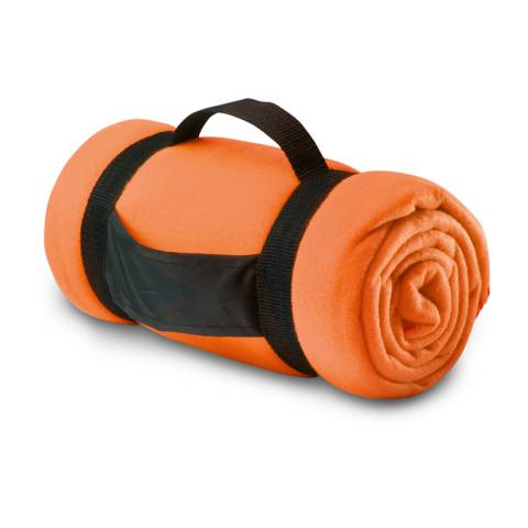 Fleece-Decke orange Stavenger