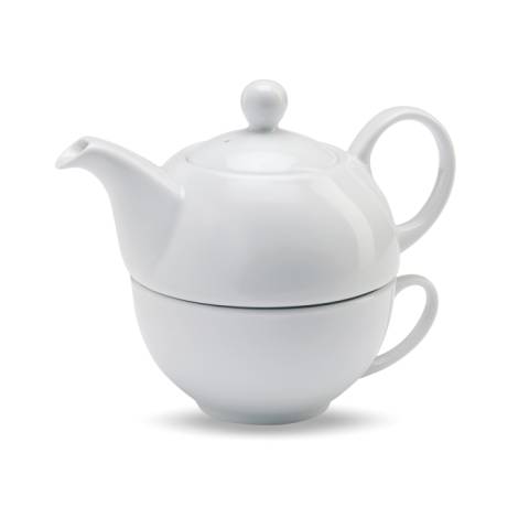 Tee-Set wei Tea Time