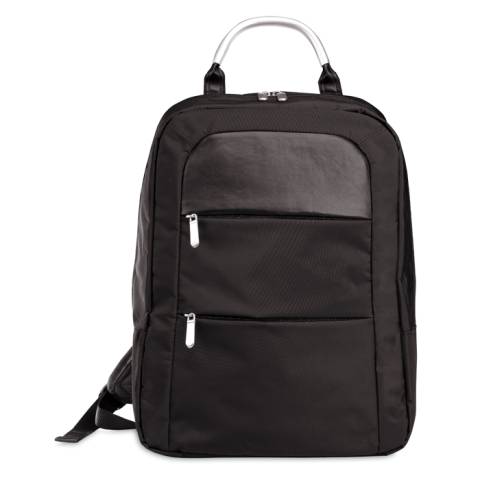 Laptop-Rucksack schwarz Toptrend