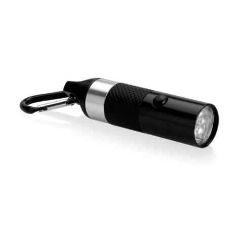Taschenlampe aus Aluminium schwarz Combilux