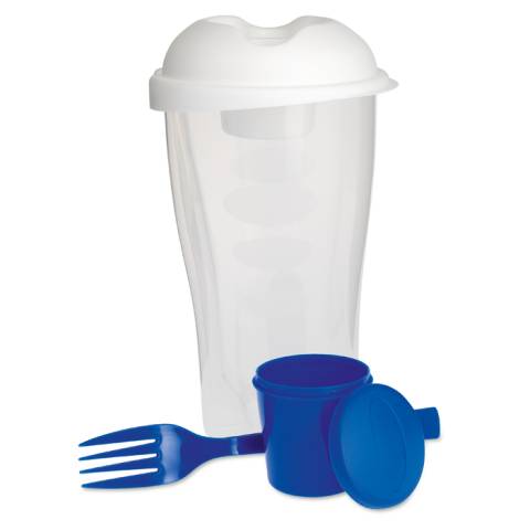 Salat-Becher blau Pau