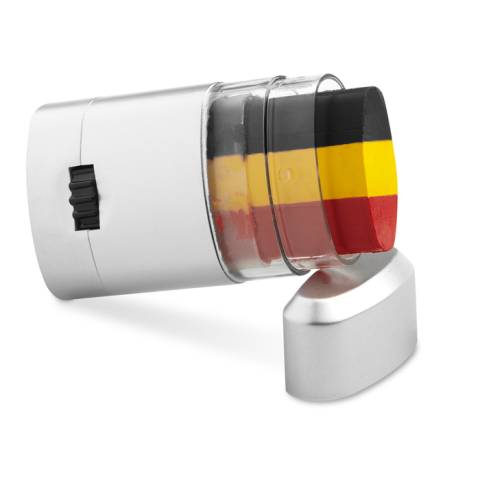 Fan Schminkstift schwarz Werel