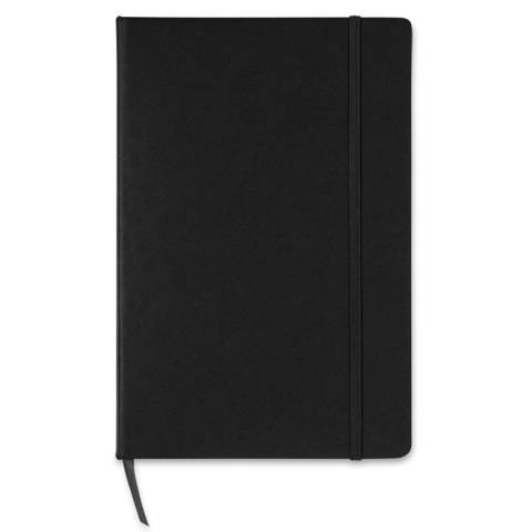 DIN A5 Notizbuch schwarz Squared