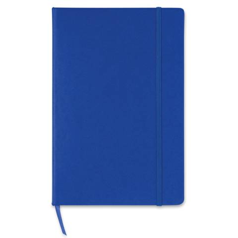 DIN A5 Notizbuch blau Squared