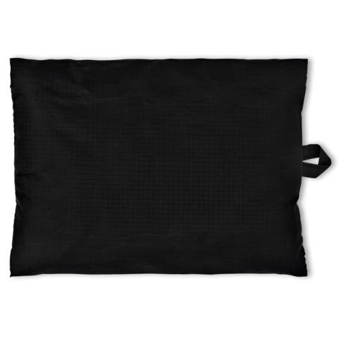 Aufblasbares Nackenkissen schwarz Coussin