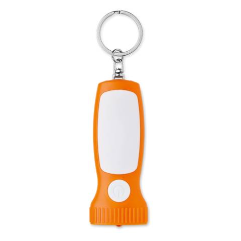 Schlsselring Taschenlampe orange Torcha