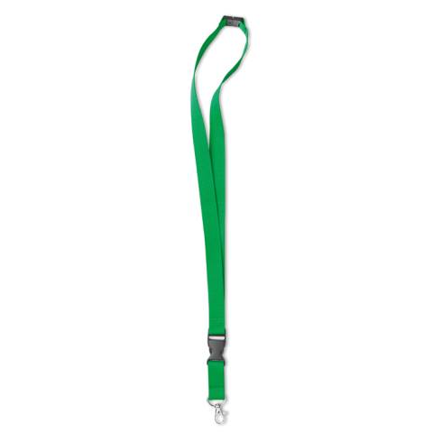 Lanyard mit Metallkarabiner grn Lany