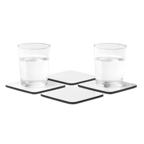 Untersetzer-Set wei� Coasties
