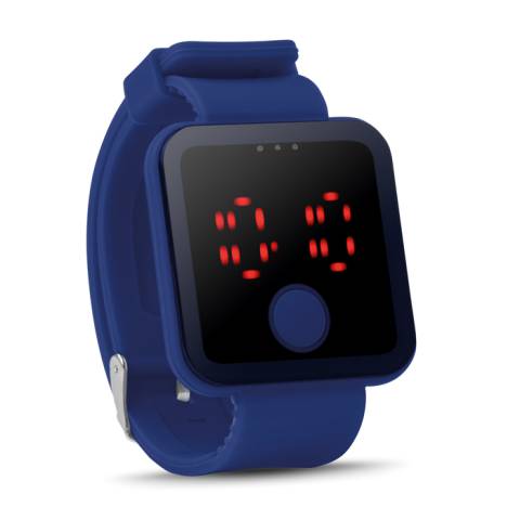 LED Armbanduhr k�nigsblau Redtime