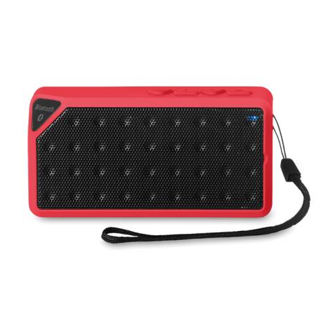 Bluetooth Lautsprecher, eckig rot Big Boom