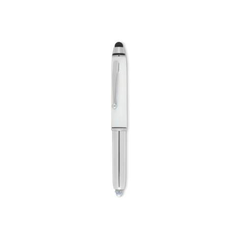 Kugelschreiber/Stylus mit Tasc wei Luzzy