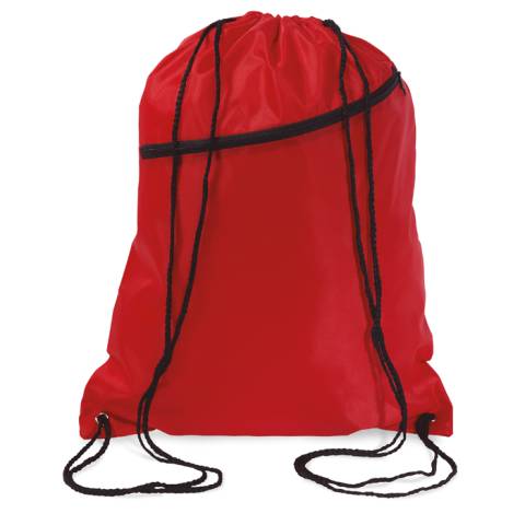 Gro�er Beutel mit Tunnelzug rot Bigshoop