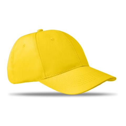 Baseball Kappe 6 Panels gelb Basie