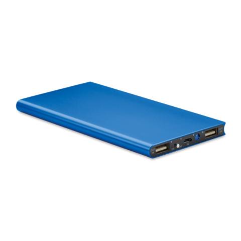 Powerbank 8000 mAH knigsblau POWERFLAT8