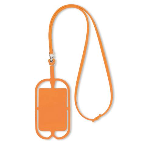 Smartphone Halter orange Silihanger