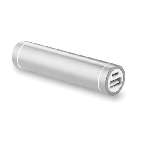 Powerbank 2200 mAh silber matt Powerovale