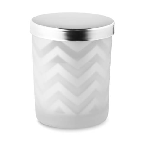 Duftkerze silber gl�nzend AROMA