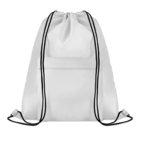 Gro�er Beutel mit Kordelzug wei� Pocket Shoop