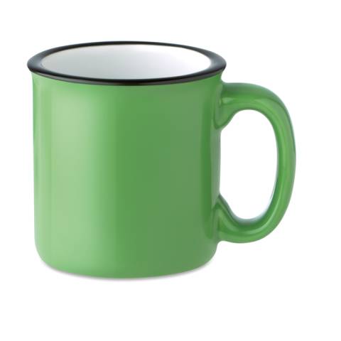 Vintage Kaffeebecher 290 ml gr�n Tweenies