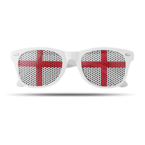 Fan Sonnenbrille elfenbein Flag Fun