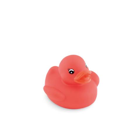 Badeente klein orange Duckie