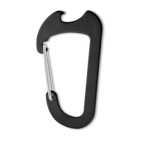 Karabiner mit Kapselheber schwarz Andale