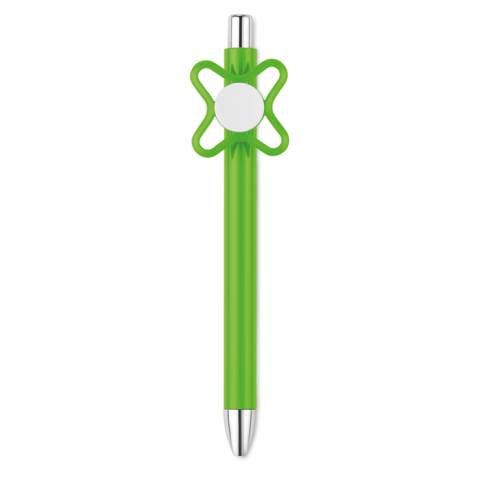 Kugelschreiber mit Spinner limettengrn Molino