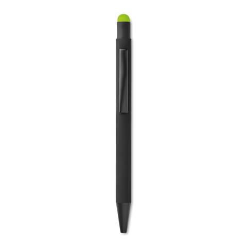 Druckkugelschreiber mit Stylus limettengrn NEGRITO