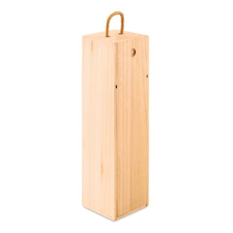 Weinkiste aus Holz holzfarben VINBOX
