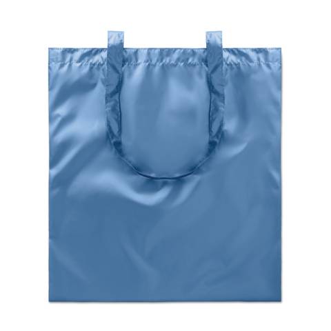 Metallic Einkaufstasche blau TOTE NEW YORK