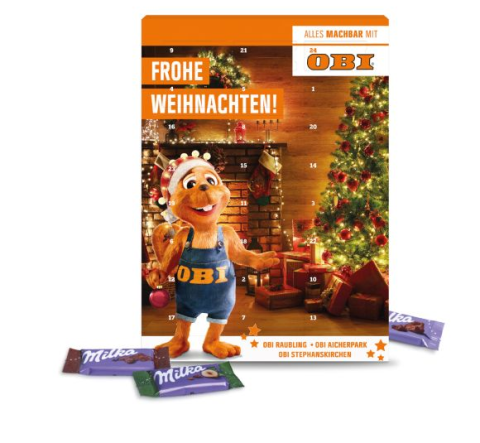 Milka Wand Adventskalender
