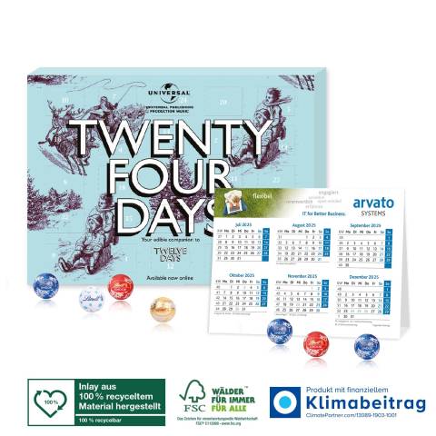 Lindt Adventskalender  2 in 1