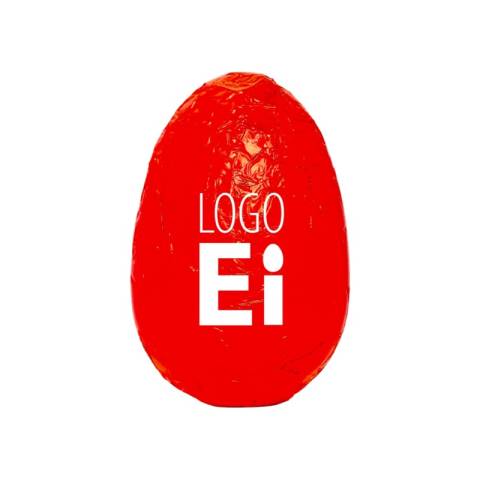 Schoko Logo Ei rot
