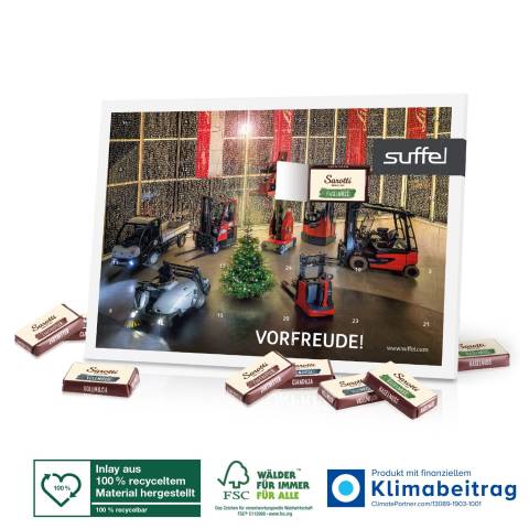 Sarotti Tisch Adventskalender  Business Exklusiv