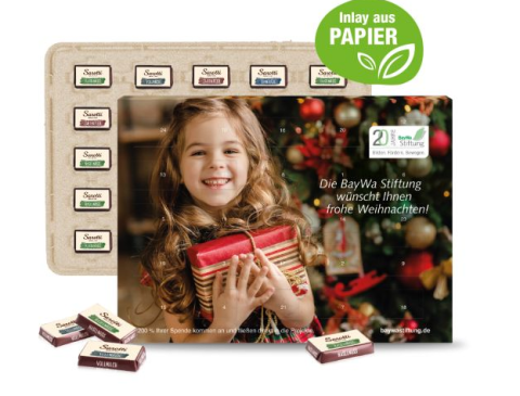 Wand Adventskalender Sarotti Business Exklusiv
