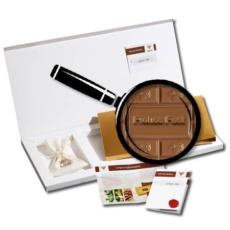 Schoko Pr�sent `Frohes Fest`