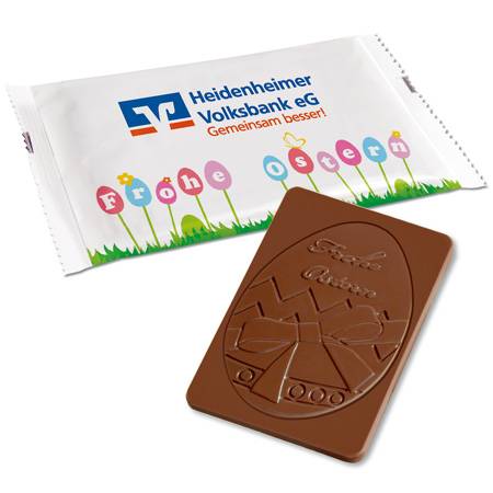 Schokoladen Ei 60g  im Flowpack