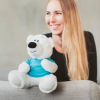 Recycelb�r Eisb�r Werbeartikel Pl�schtier