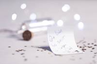 Flasche W�nschen Shoilen