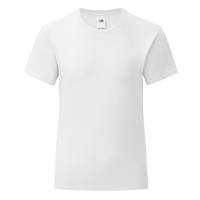 Kinder Wei� T-Shirt Iconic