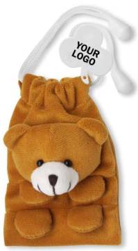 Pl�sch Werbeartikel Handybeutel