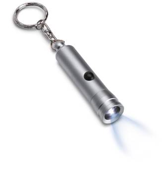 Schlsselanhnger mit Ring, rhrenfrmiger Korpus