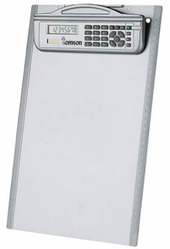 Klemmbrett Mit Rechner