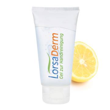 50 ml Tube mit Klappdeckel, transp. gefrostet - Handreinigungsge