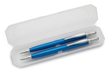 Set of ballpen and pencil TAREE DARK BLUE 